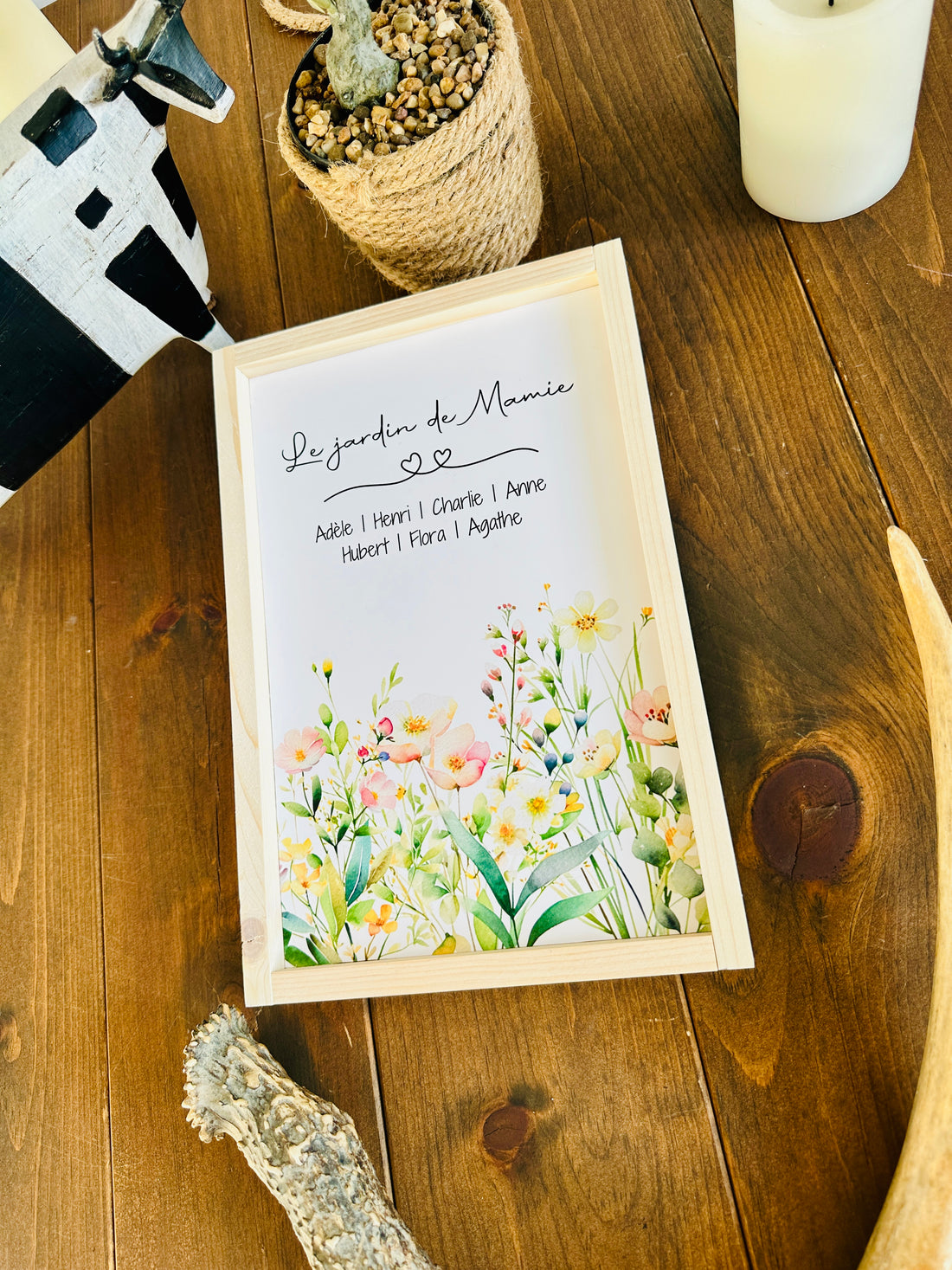 Cadre personnalisable pour Mamie