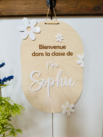 L'affiche de classe personnalisée