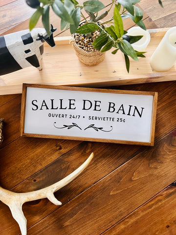 Cadre "Salle de bain”