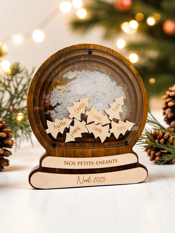 Le globe de neige personnalisé