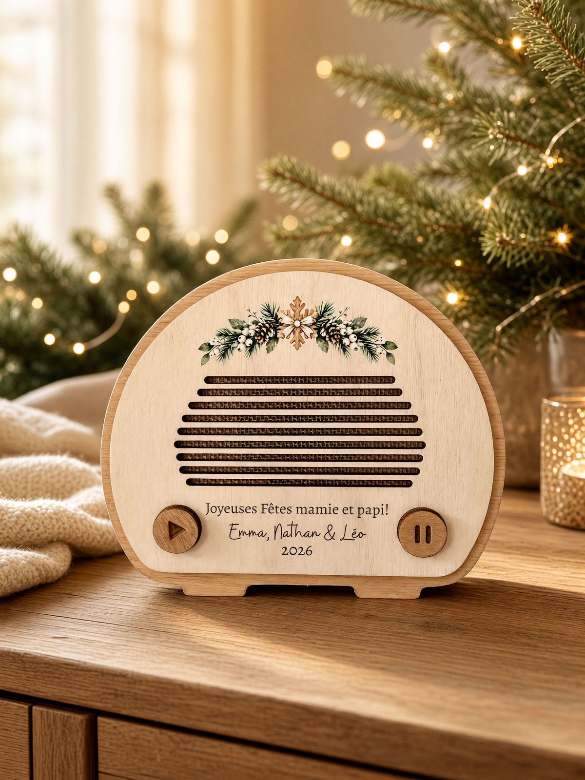 La radio des souvenirs – Message audio personnalisé