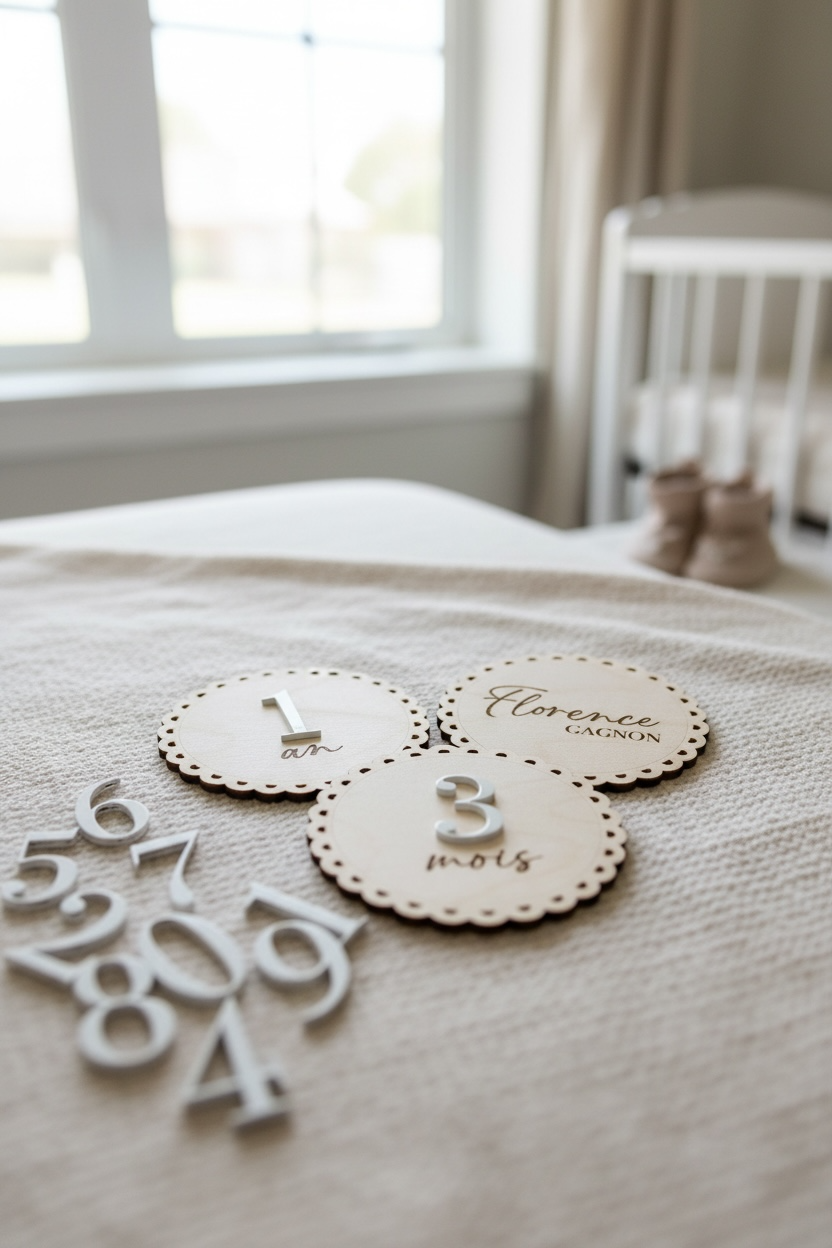 Pastilles de mois pour bébé