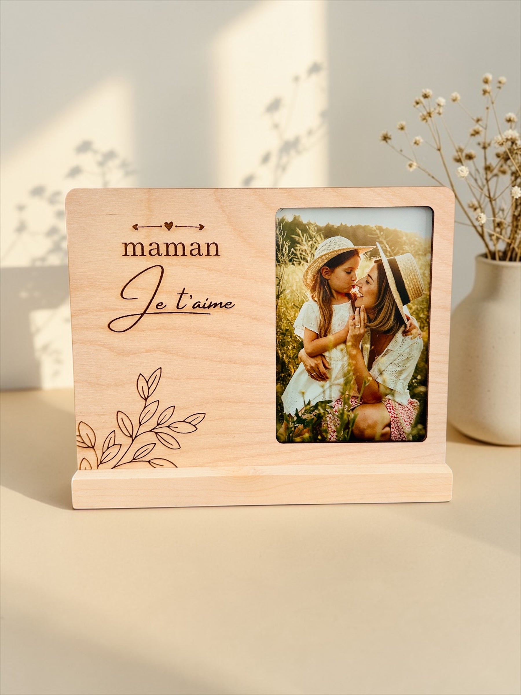 Le cadre photo "Maman je t'aime"