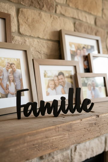 Mot décoratif Famille