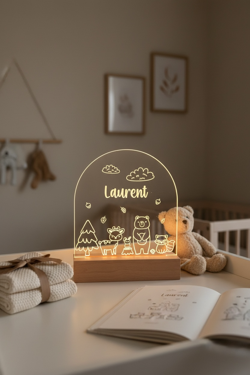 La veilleuse personnalisée