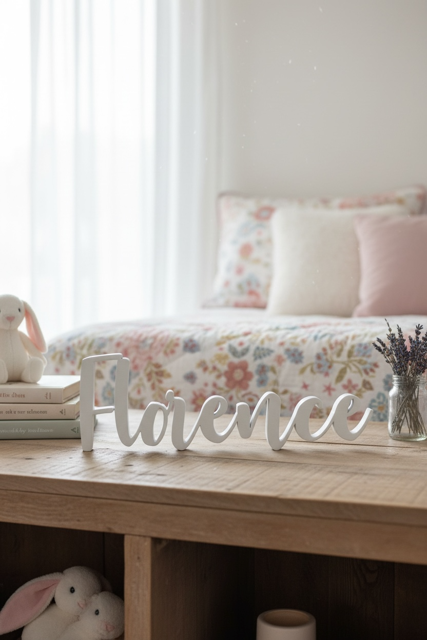 Mot décoratif personnalisable