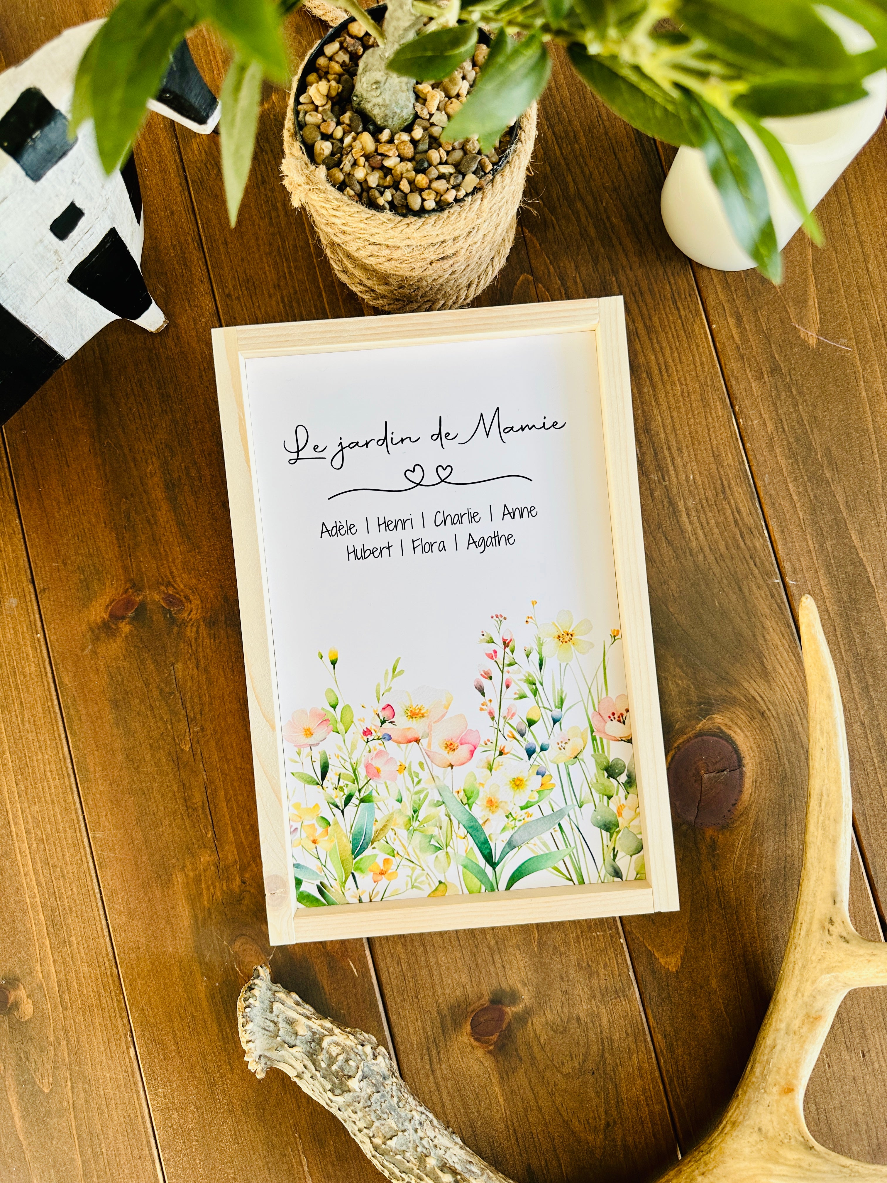 Cadre personnalisable pour Mamie