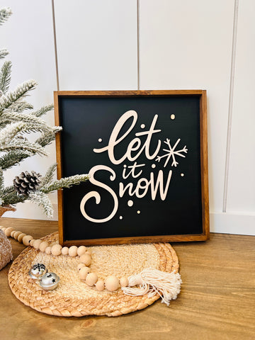 Cadre "Let it snow"