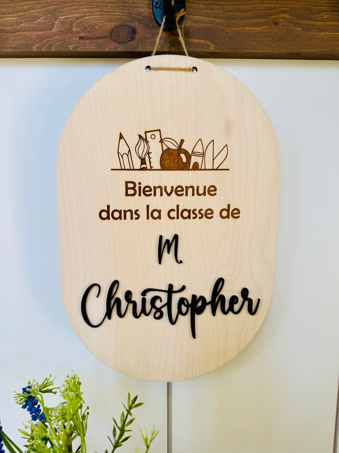 L'affiche de classe personnalisée