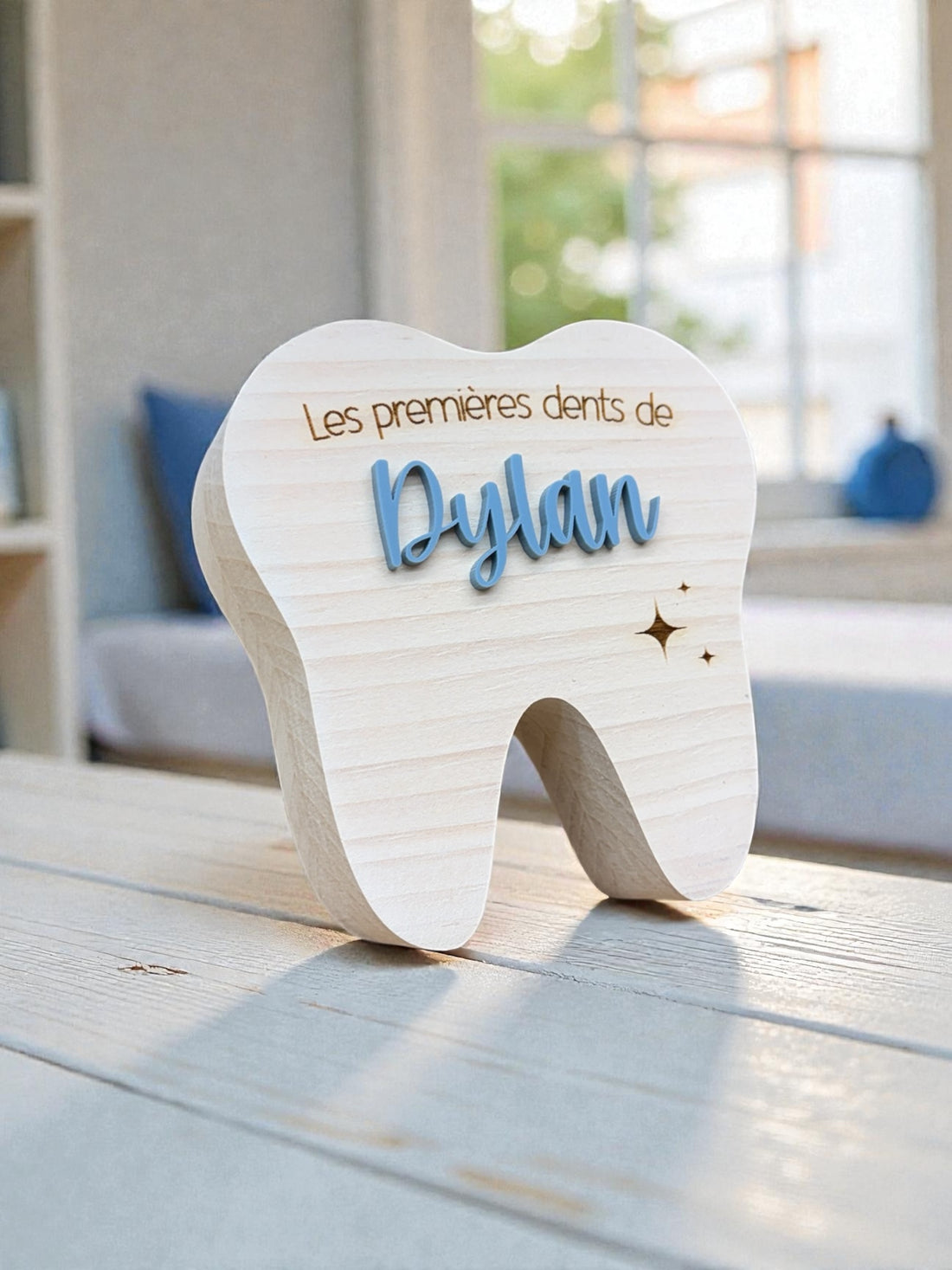 La boîte à dents de lait personnalisée