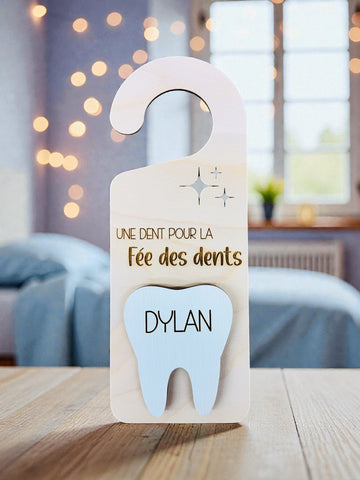 L'accroche porte "Fée des dents"