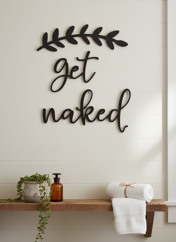 Déco murale Get naked