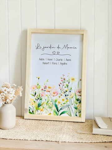 Cadre personnalisable pour Mamie