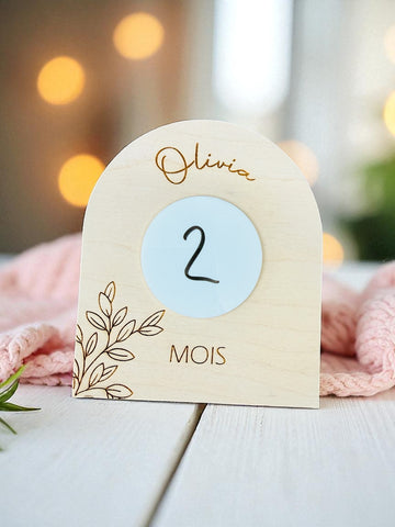 La plaquette de mois