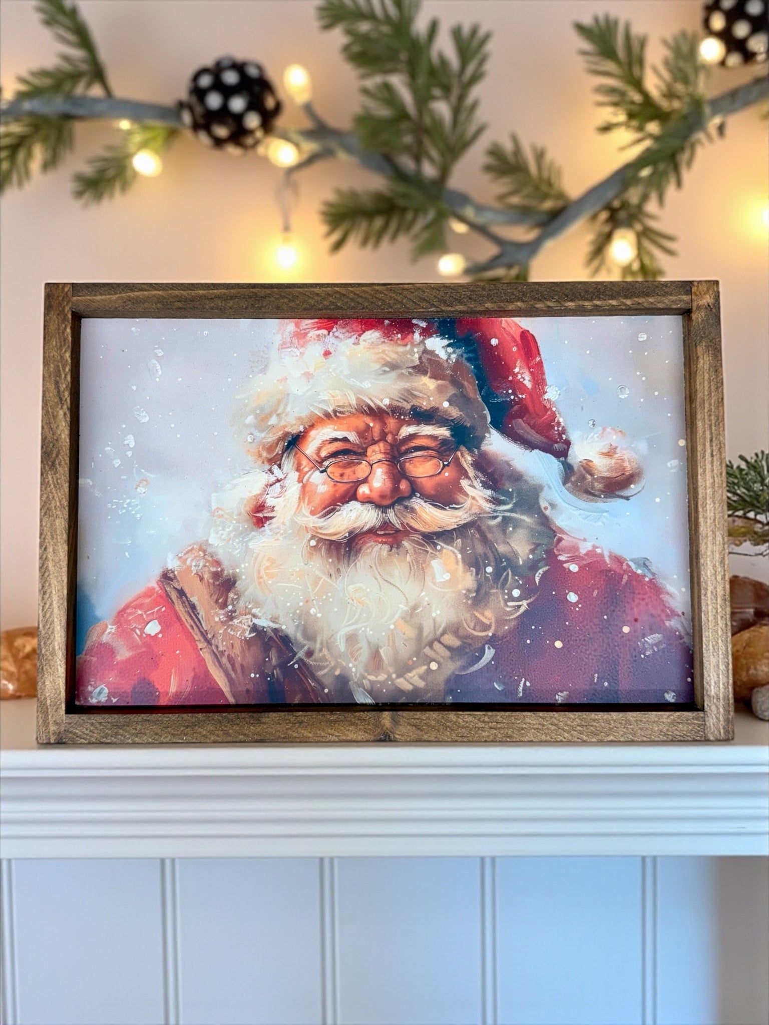 Cadre "Père-Noël"