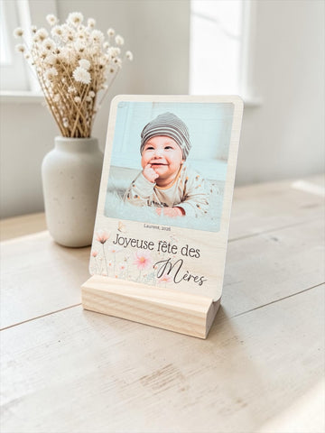 La plaquette photo personnalisable pour maman