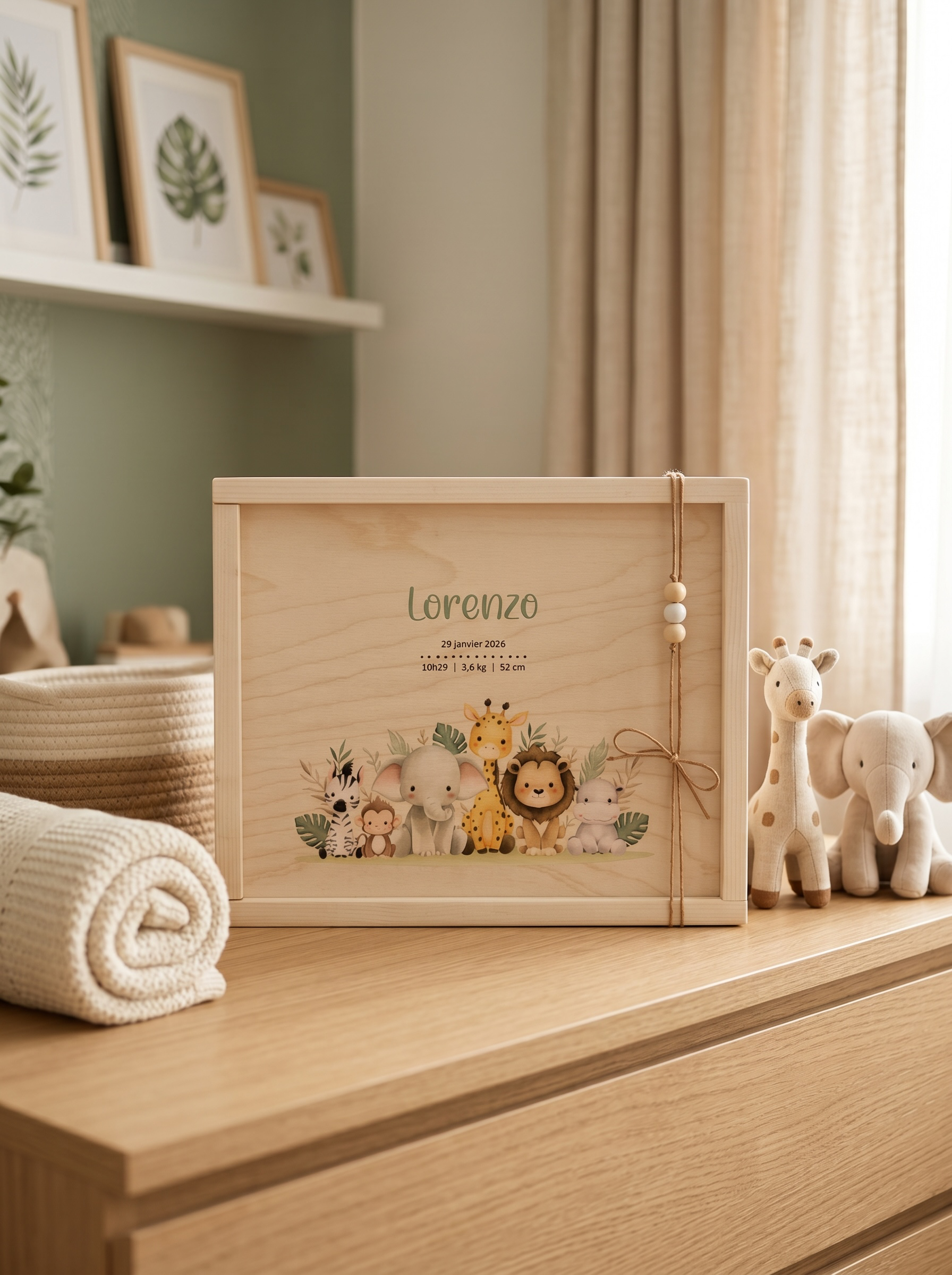 La boîte de naissance colorée