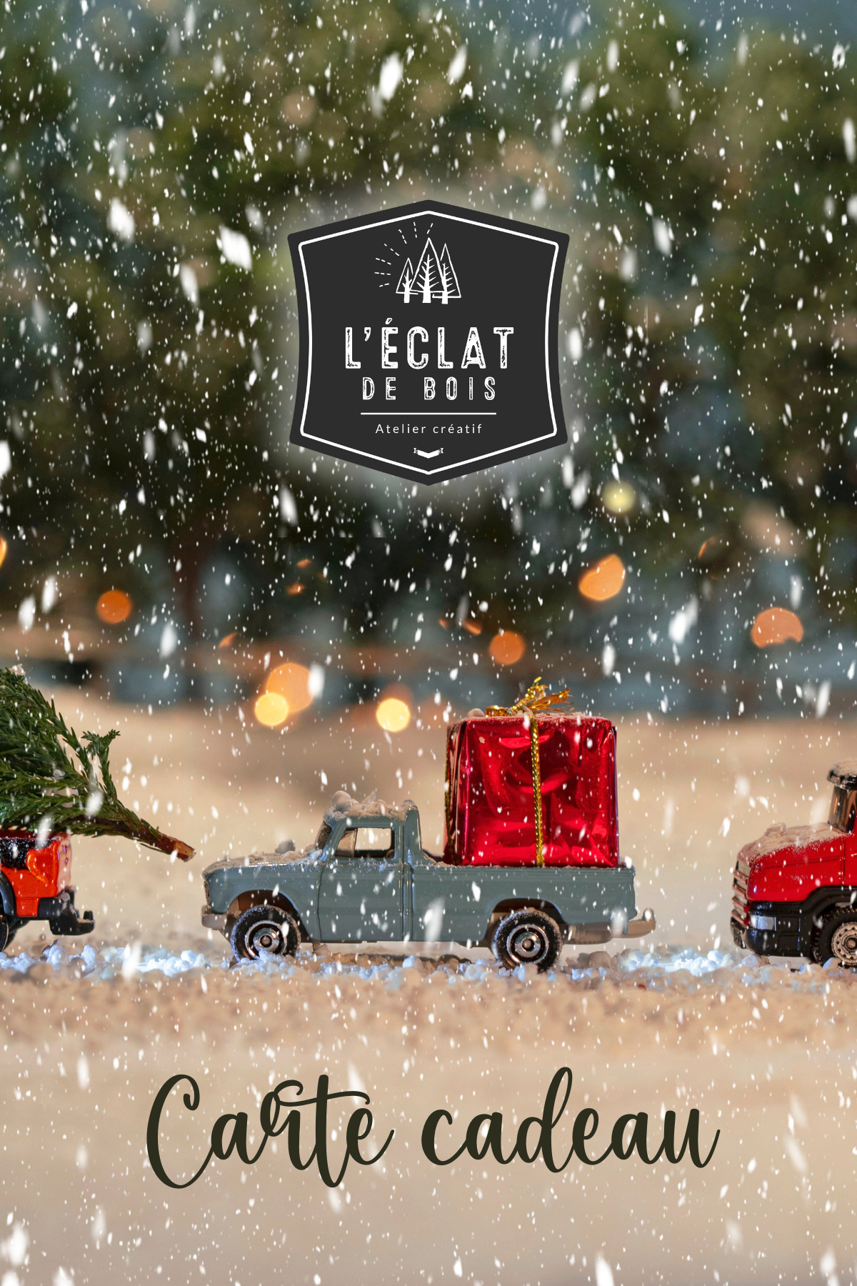 Carte cadeau de L'Éclat de bois